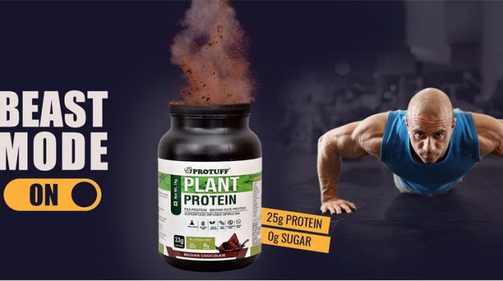 Prime Plant Protein Supplement Protuff by Aarnix Healthsciences