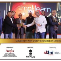 Simplilearn Wins 10th Aegis Graham Bell Award for Innovation in Edtech