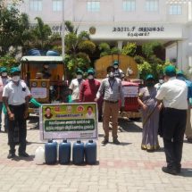 TVS Motor Company Covid19 - Corona Virus outbreak support initiatives - Krishnagiri