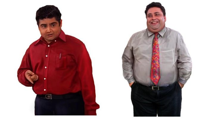 Deven Bhojani as Patel - Manoj Pahwa as Bhatia from Sony SABs Office Office
