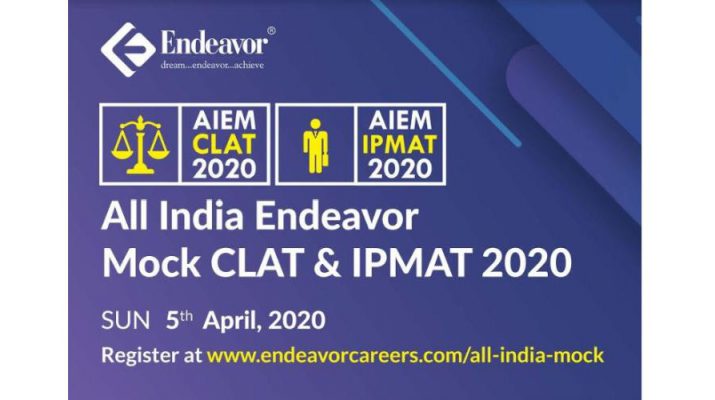 Endeavor Conducts the Biggest Online All India Open Mock CLAT and IPMAT 2020