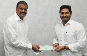 Gangavaram Port Limited contributes Rs. 3 Crore to Andhra Pradesh Chief Minister Relief Fund