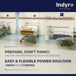 Indyro power track in hospital - Post
