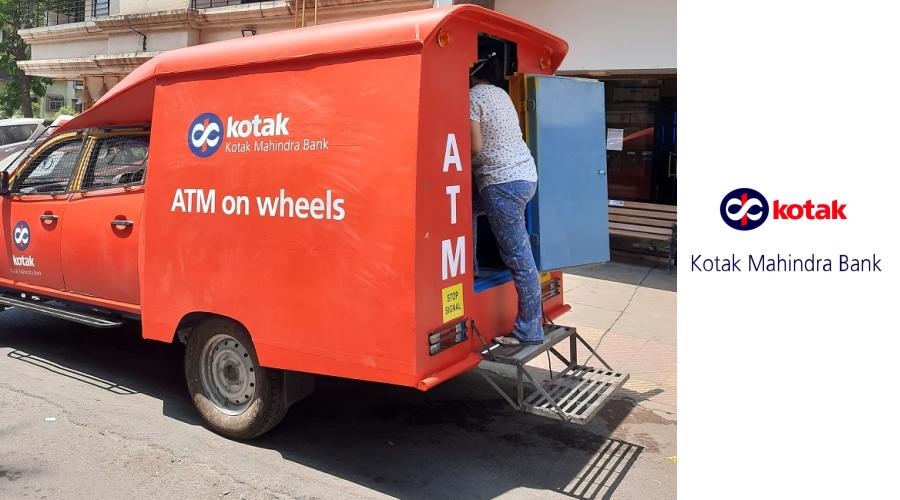 Kotak Mahindra Bank - ATM on Wheels - Mobile ATM