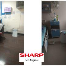 SHARP Air Purifier in Safdarjung Hospital