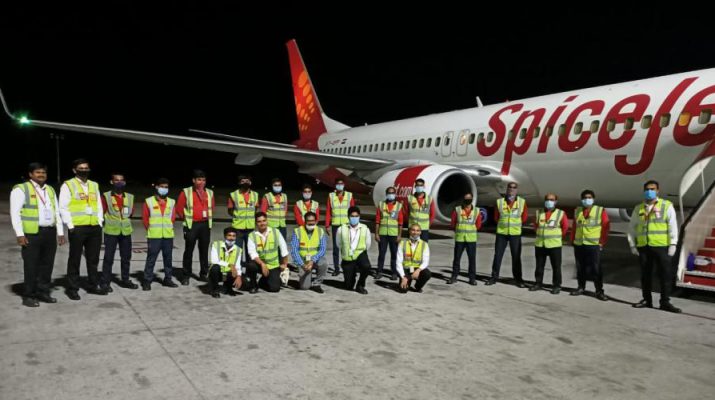 SpiceJet operates its first cargo freighter to Kuala Lumpur to send critical medical equipments