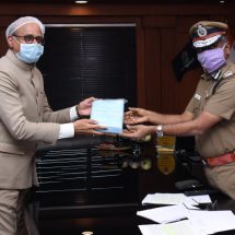 Star Health donates facemasks for Chennai City police during Covid-19 pandemic