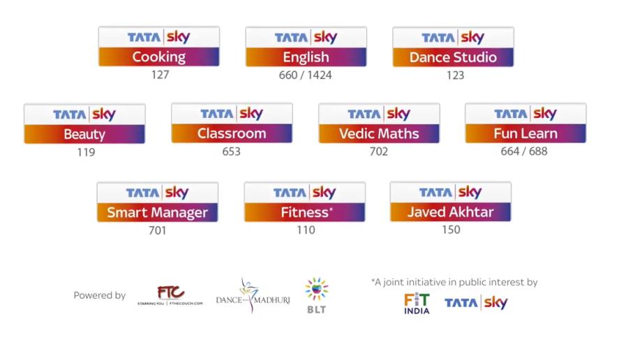 Tata Sky interactive services