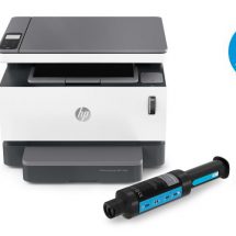 HP Neverstop 1200 with toner kit