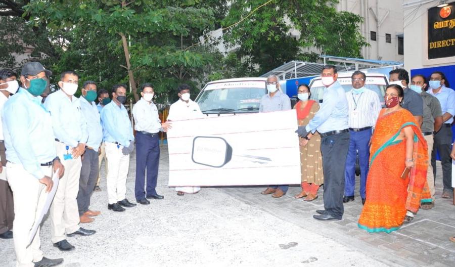 Mindtree donates Covid-19 relief support materials and vehicles