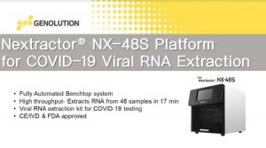 Nextractor - Covid-19 Viral RNA Extranction - Genolution