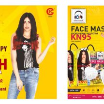 UandI KN95 Face Mask - Adah Sharma Brand Ambassador