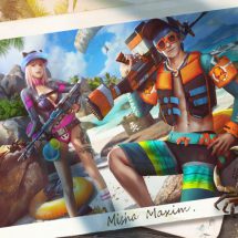 Free Fire Beach Party Event