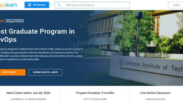 Simplilearn - Caltech - Post Graduate Program in DevOps