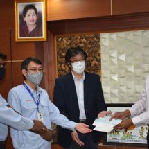 Yamaha Cheque Donation to CM Funds - 2nd June 2020