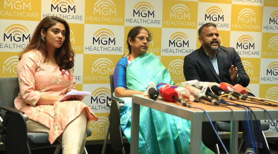 Dr Urjitha Rajagopalan - Director - Dr Arcot Jaishree Gajaraj - Senior Consultant - Harish Manian - CEO - MGM Healthcare