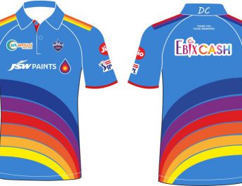 JSW Paints - Delhi Capitals - Colourful Jersey - IPL 2020