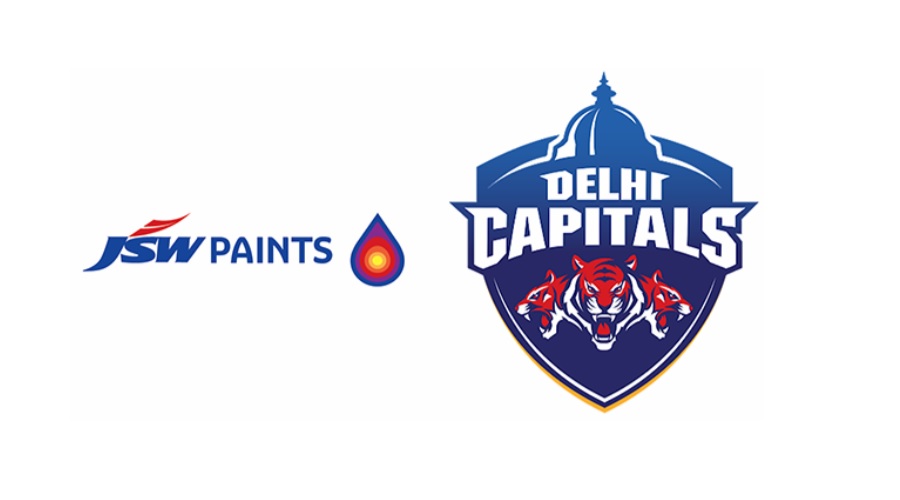 JSW Paints - Delhi Capitals - Tie up - IPL2020