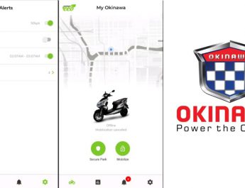Okinawa - Eco app for its connected scooters range