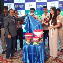 Nippon Paint and Actress Sreeleela launches ATOM FIBRA - a revolutionary multipurpose emulsion