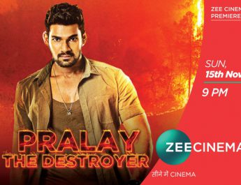 Zee Cinema presents the Hindi Television Premiere of the ultimate action entertainer Pralay - The Destroyer