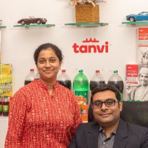 Founder and Director Prabhu Gandhikumar and Co-Founder and Director Brindha Vijayakumar - TABP Snack and Beverages