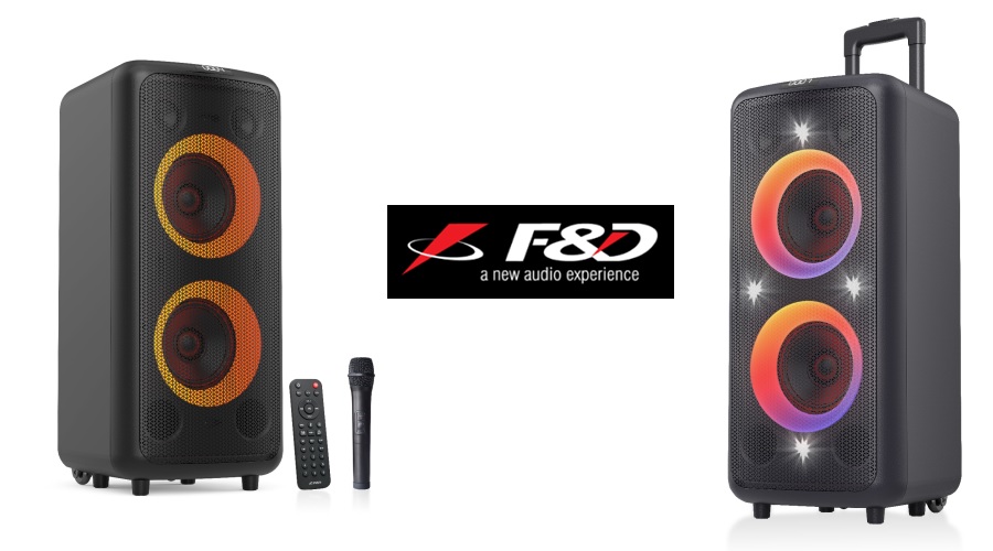 f&d pa300 party speaker