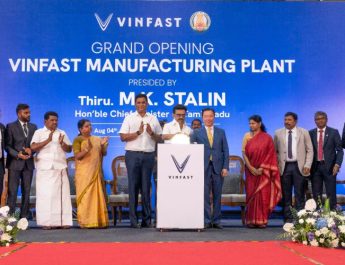 Vinfast inaugurates EV Assembly Plant at SIPCOT Industrial Park in Thoothukudi - Tamil Nadu